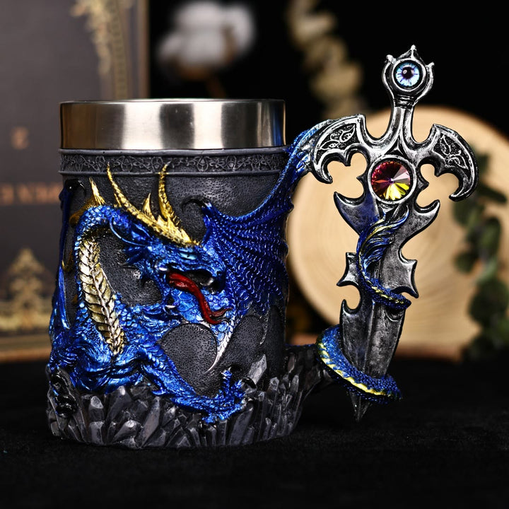 WorldNorse Norse Dragon Sword Mug