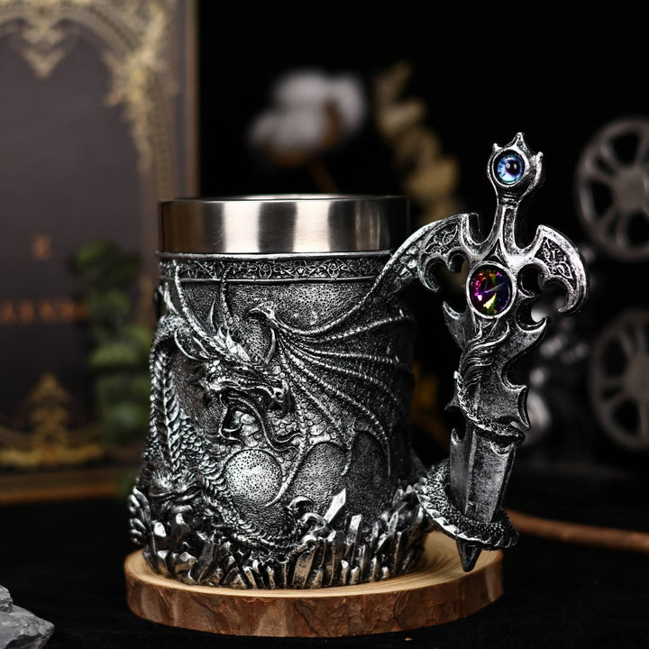 WorldNorse Norse Dragon Sword Mug