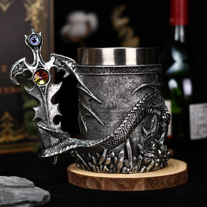 WorldNorse Norse Dragon Sword Mug