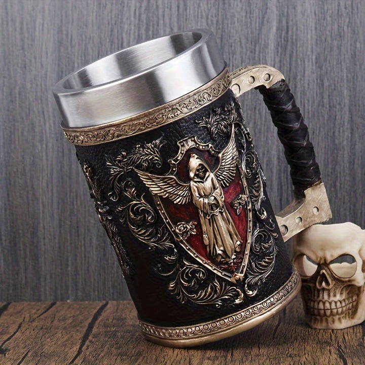 WorldNorse Dead Skeleton Grim Reaper Mug