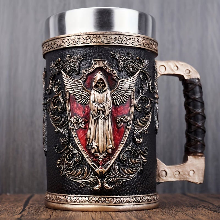 WorldNorse Dead Skeleton Grim Reaper Mug