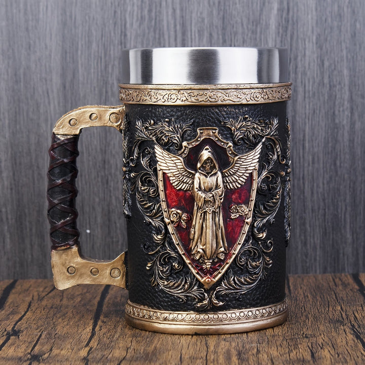 WorldNorse Dead Skeleton Grim Reaper Mug