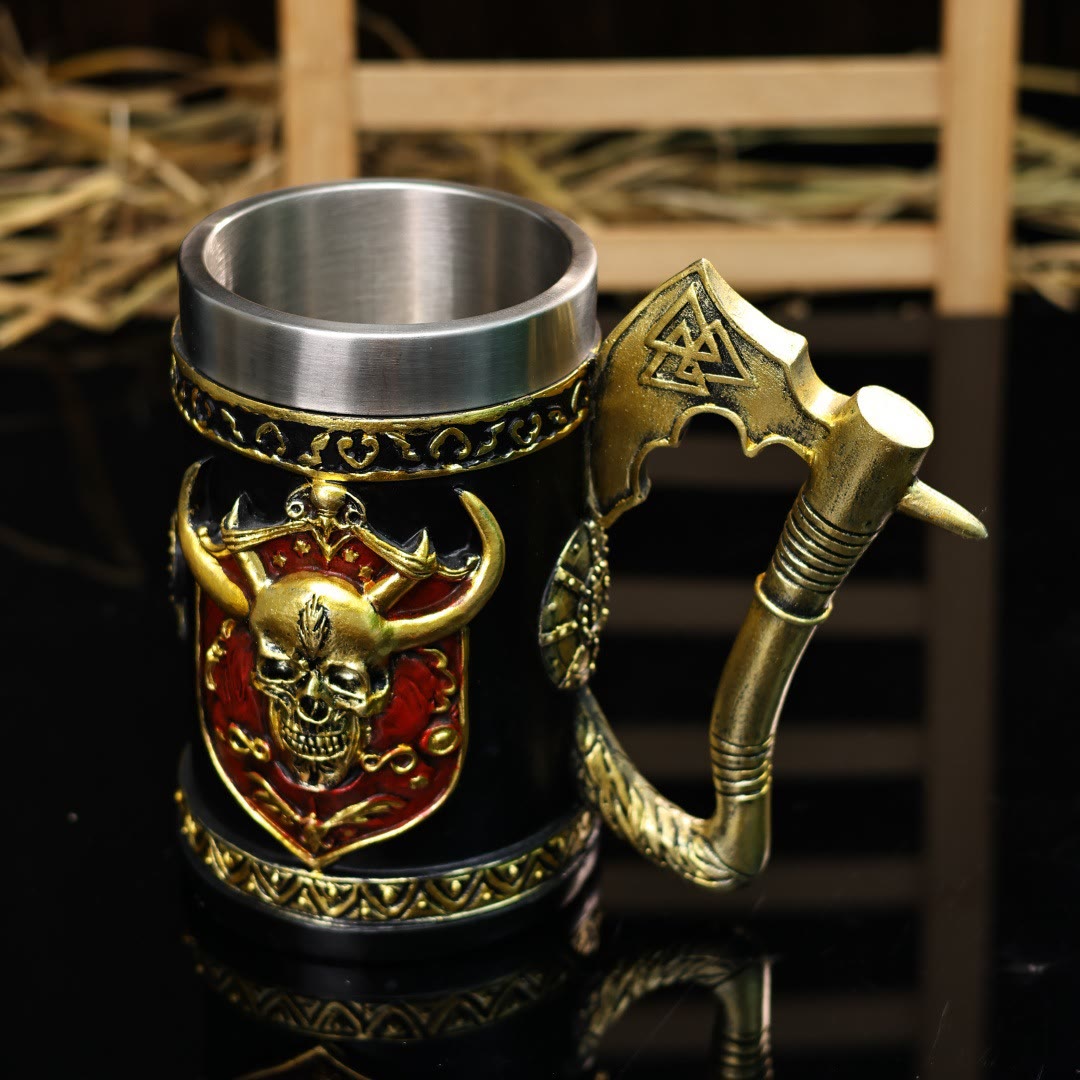 WorldNorse Viking Warrior Axe Handle Mug