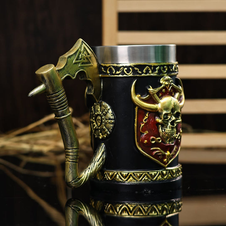 WorldNorse Viking Warrior Axe Handle Mug