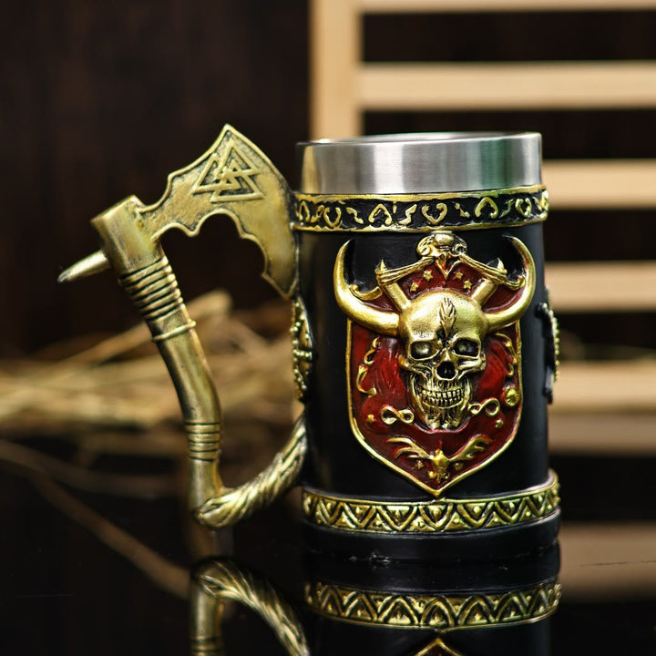 WorldNorse Viking Warrior Axe Handle Mug