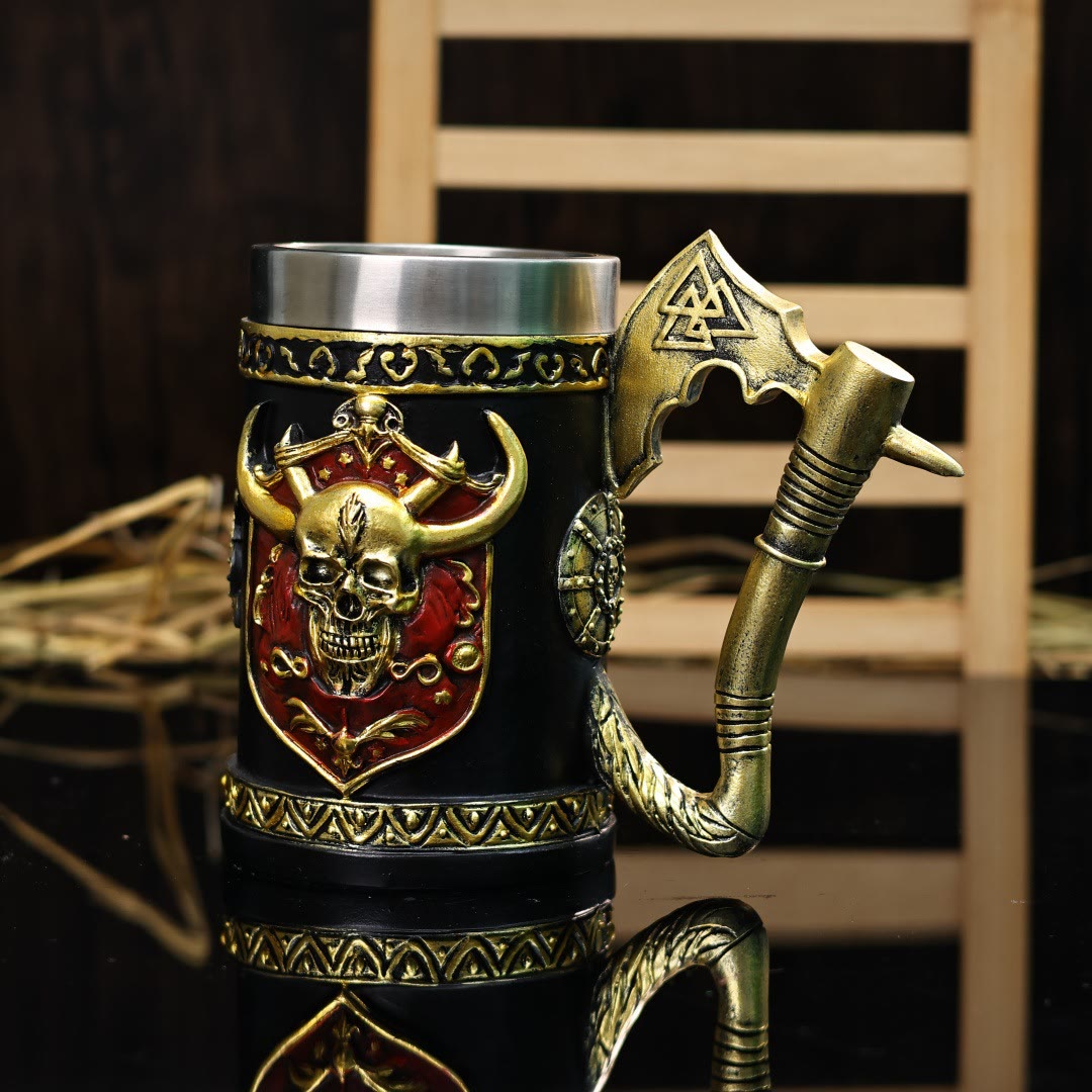 WorldNorse Viking Warrior Axe Handle Mug