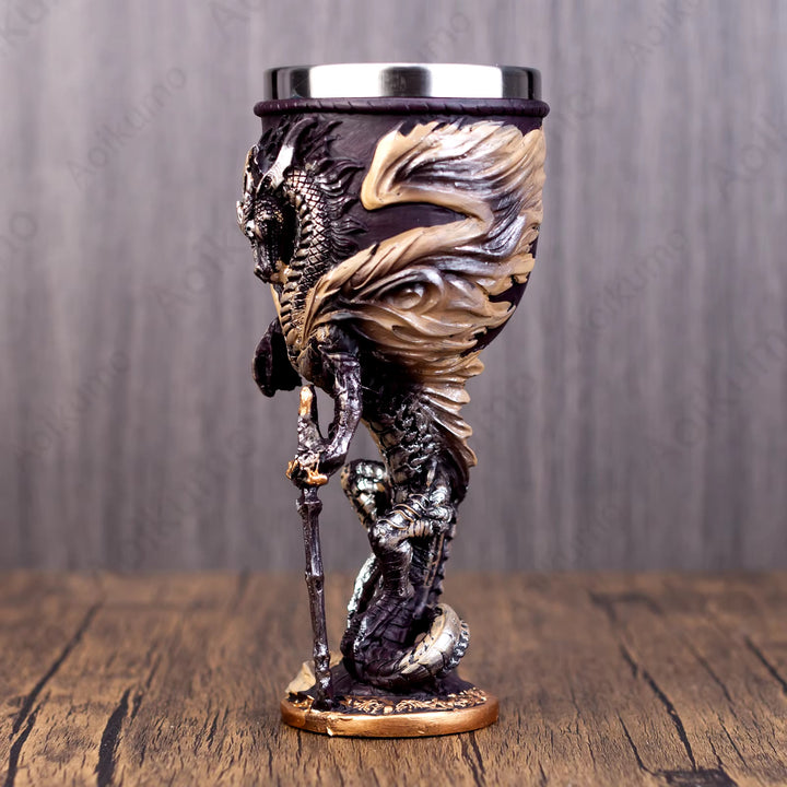 WorldNorse Dragon Sword Wine Goblet