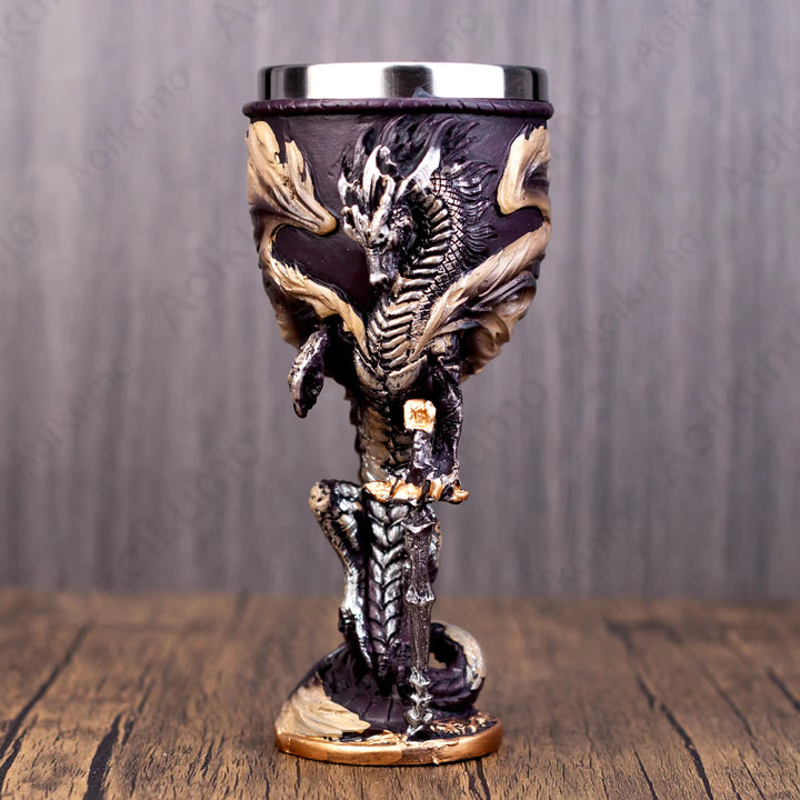 WorldNorse Dragon Sword Wine Goblet