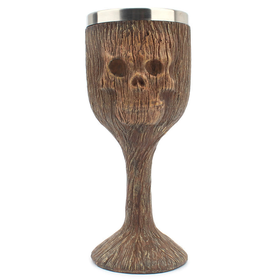 WorldNorse Tree Monster Skull Goblet