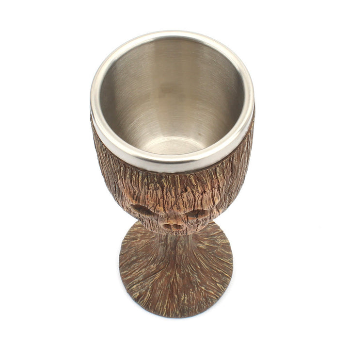 WorldNorse Tree Monster Skull Goblet