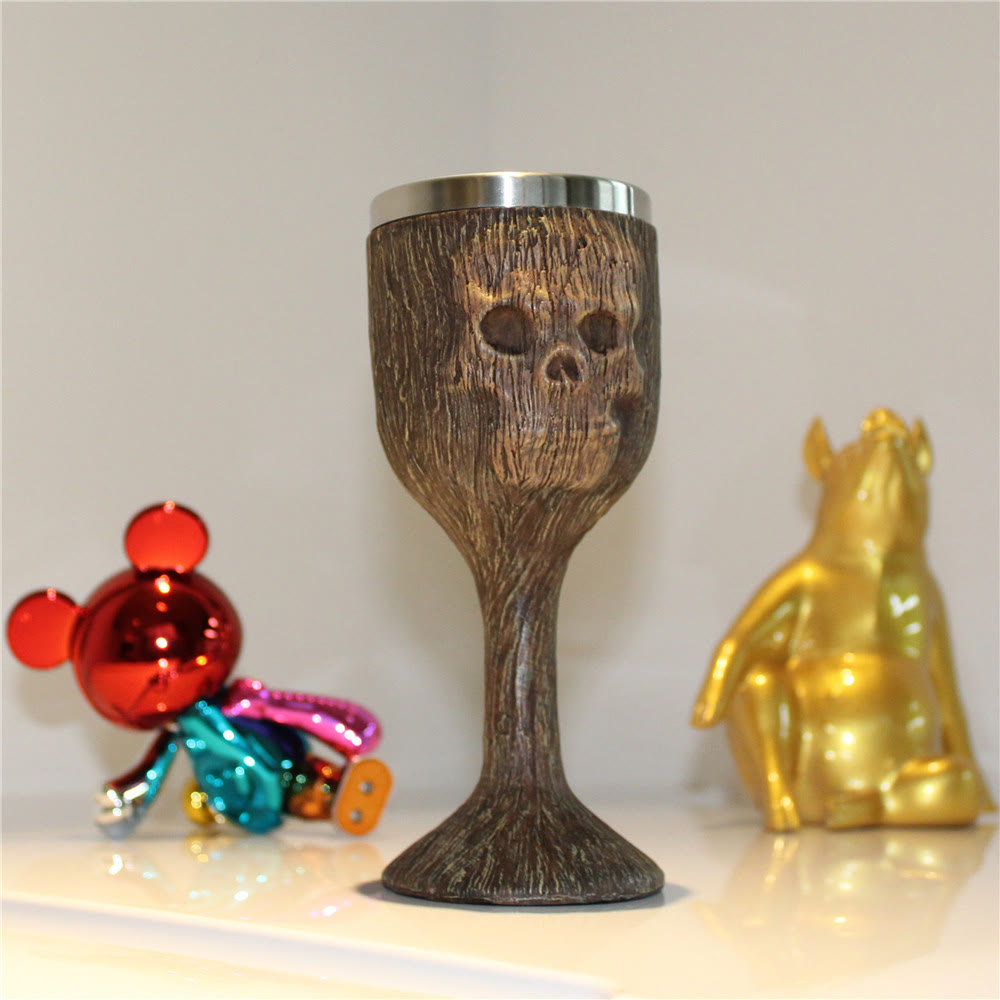 WorldNorse Tree Monster Skull Goblet