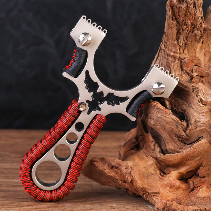 WorldNorse Eagle Partial Leather Grip Slingshot