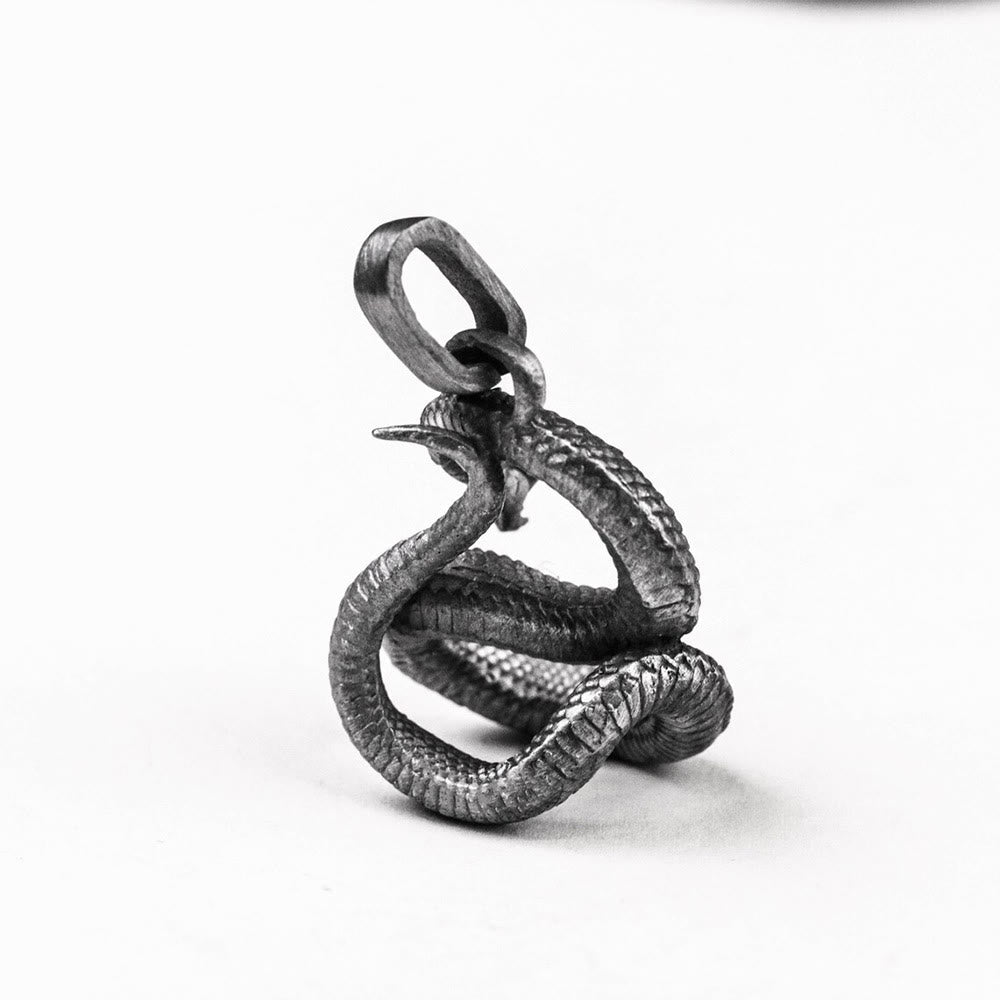 WorldNorse Nordic Jormungandr Pendant Necklace - image 4