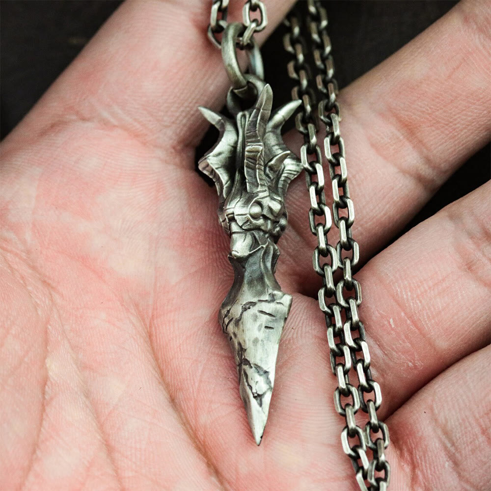 WorldNorse Horn Arrow Pendant Necklace - Necklace - image 0