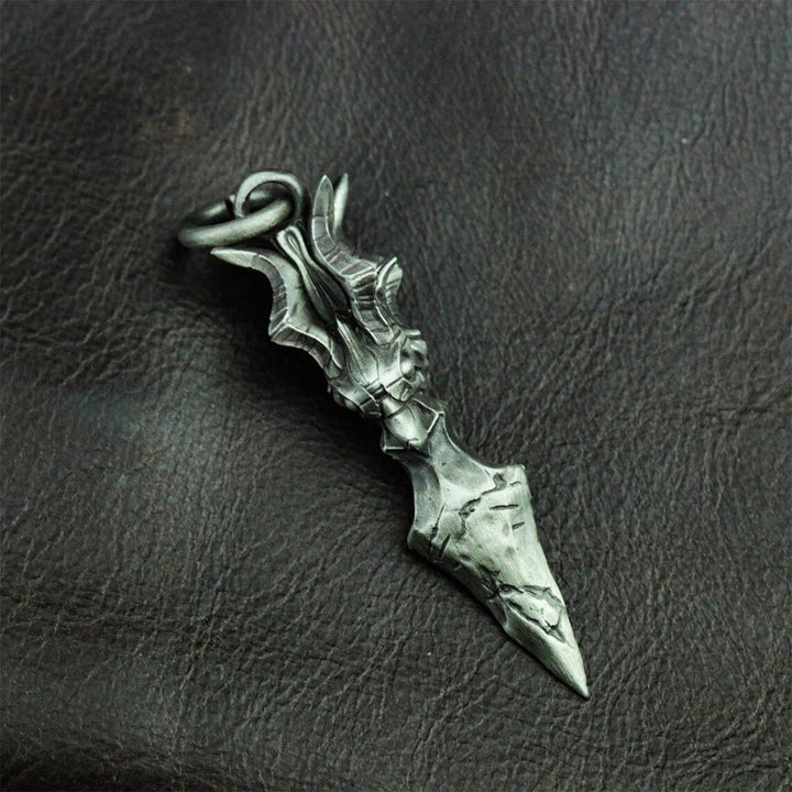 WorldNorse Horn Arrow Pendant Necklace