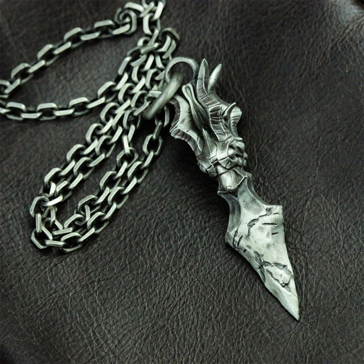 WorldNorse Horn Arrow Pendant Necklace