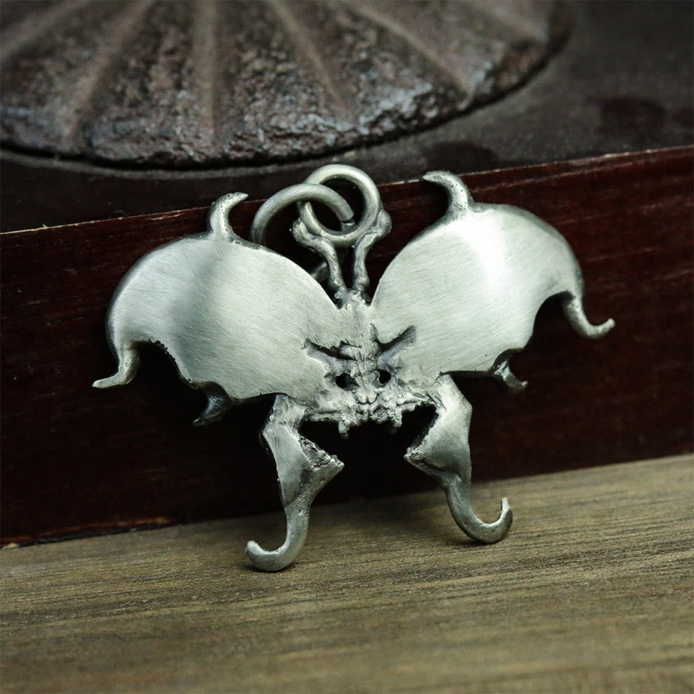 WorldNorse Gothic Retro Butterfly Necklace