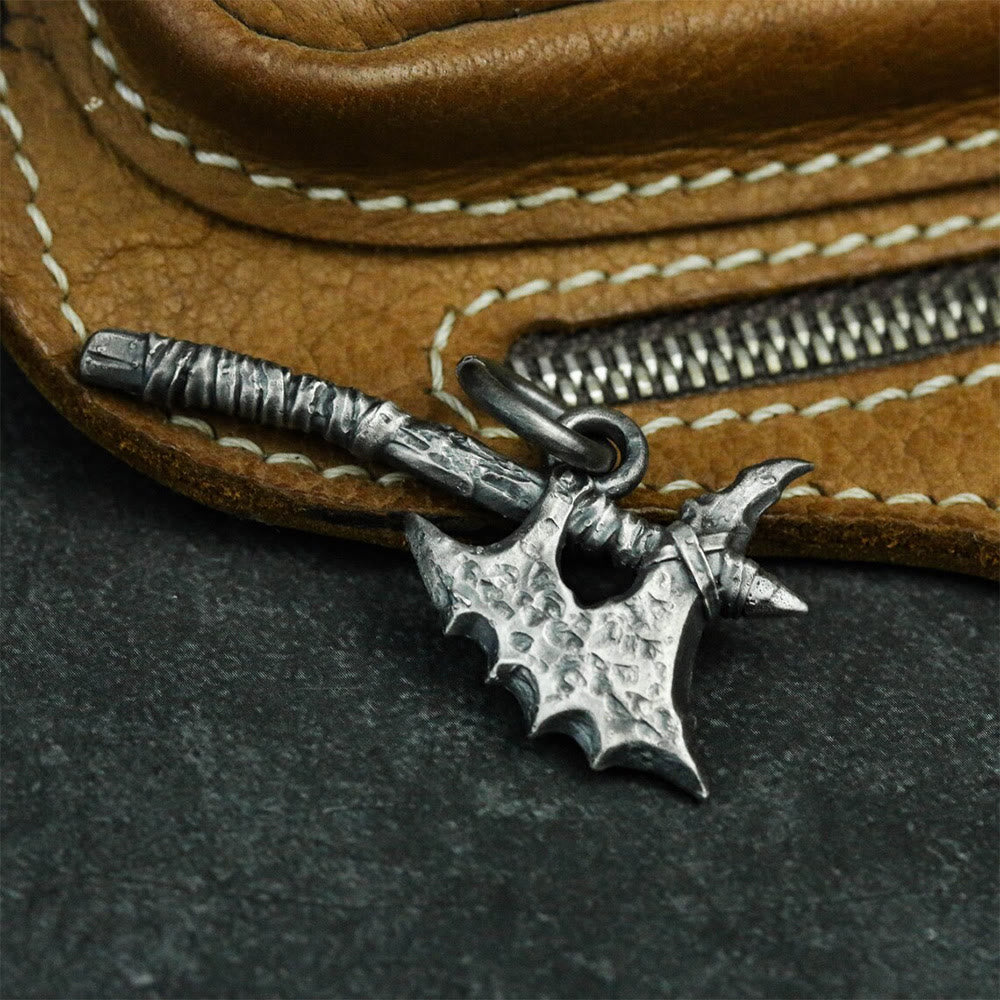 WorldNorse Retro Viking Axe Necklace