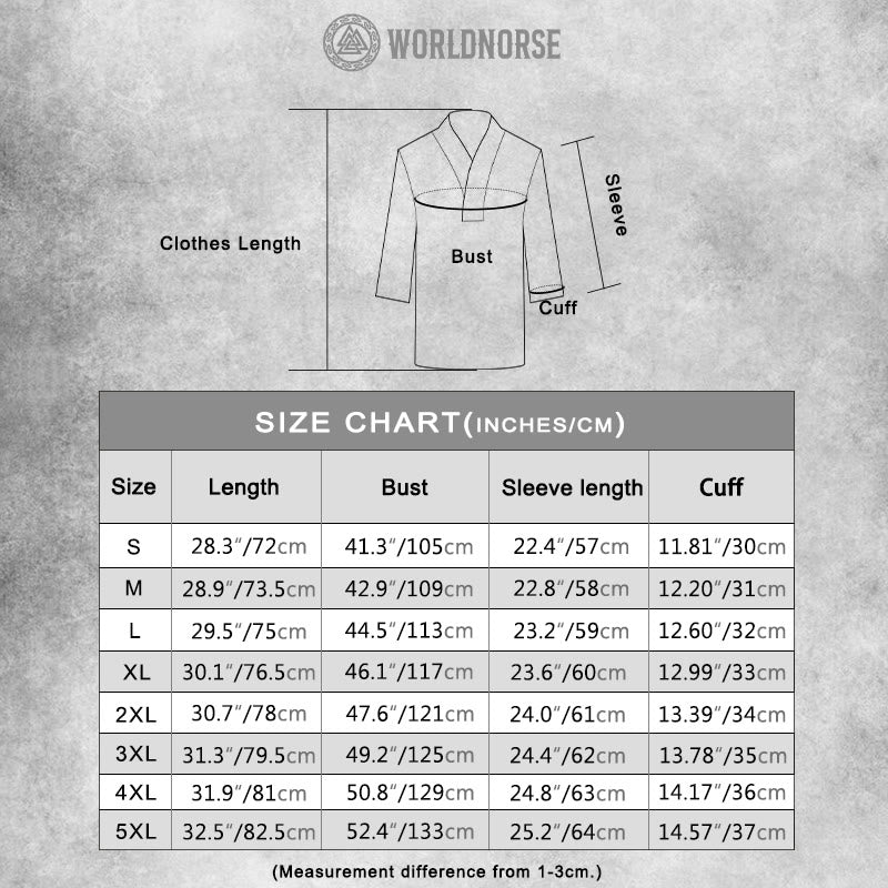 WorldNorse Medieval Viking Celtics Tunic Costume Shirt - image 7