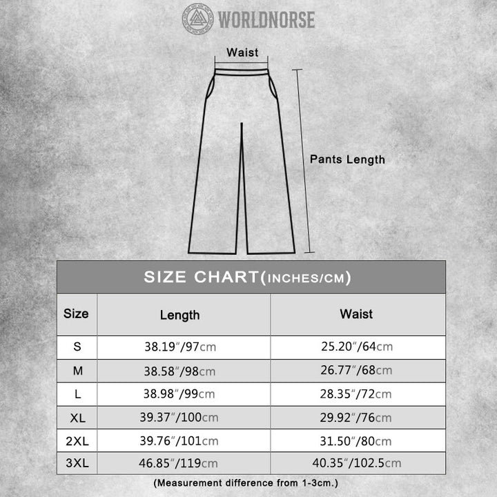 WorldNorse Viking Traditional Ankle Ties Costume Pant - image 19