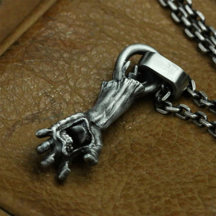 WorldNorse Demon Tongued Hand Necklace