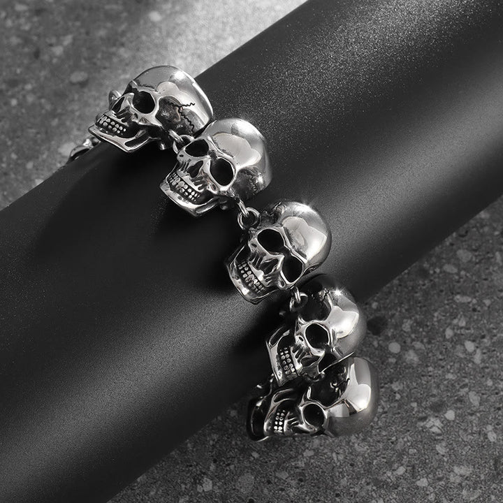 FREE Today: Gothic Domineering Skull Head Bracelet