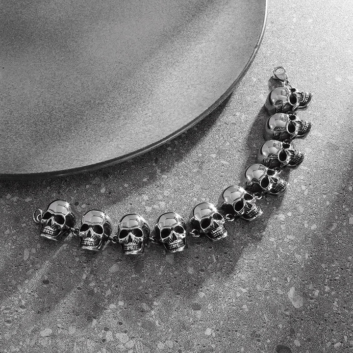 FREE Today: Gothic Domineering Skull Head Bracelet