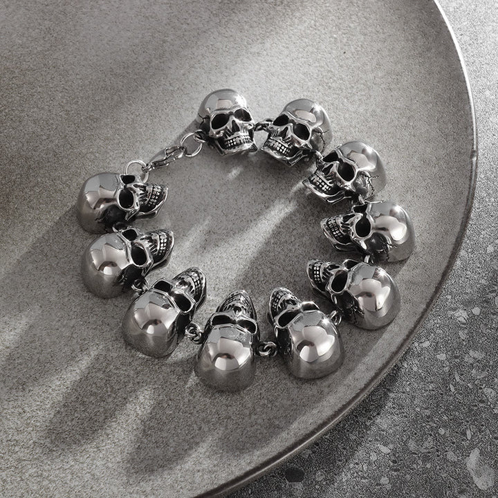 FREE Today: Gothic Domineering Skull Head Bracelet