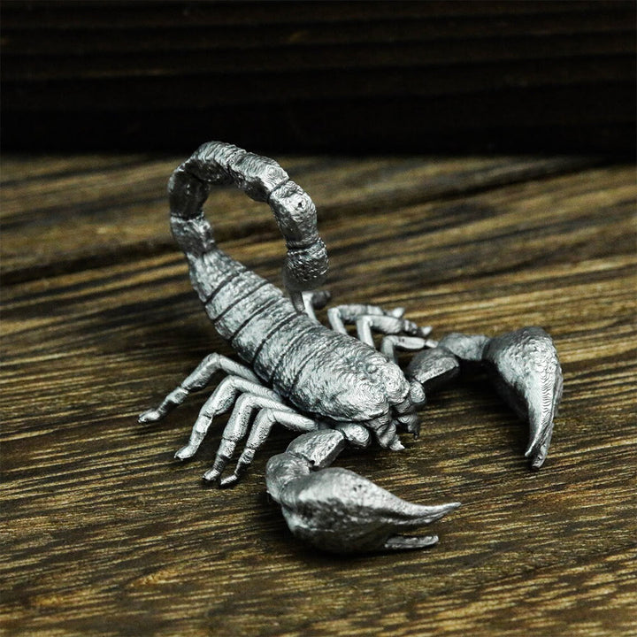 WorldNorse Tail Up Scorpion Necklace