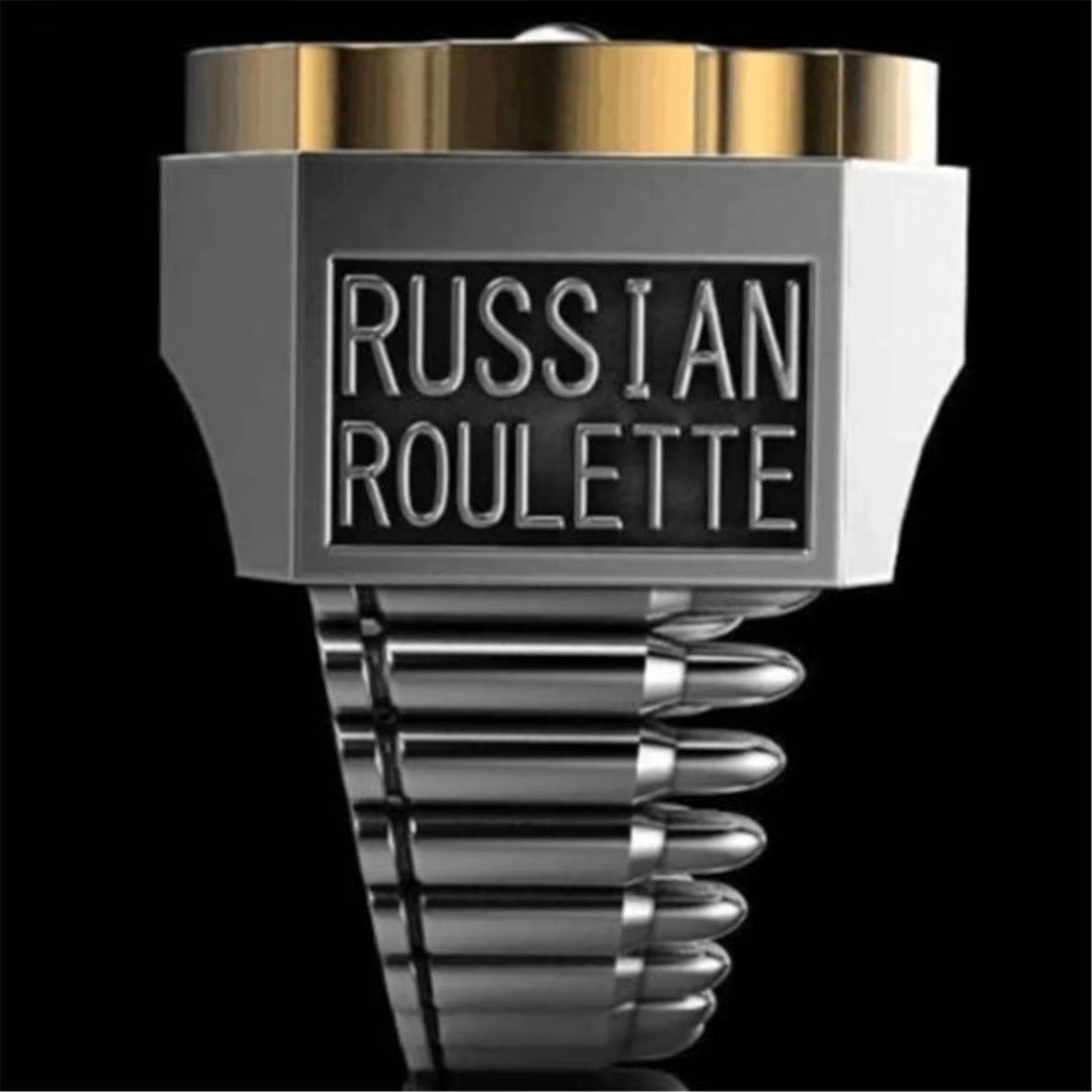 FREE Today: Revolver Bullet Russian Roulette Ring