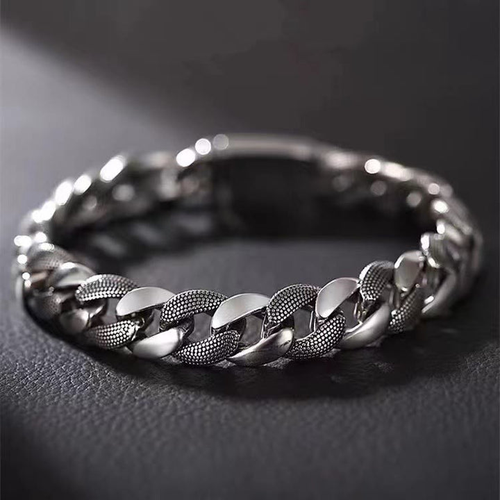 WorldNorse Classic Dominant Cuban Bracelet