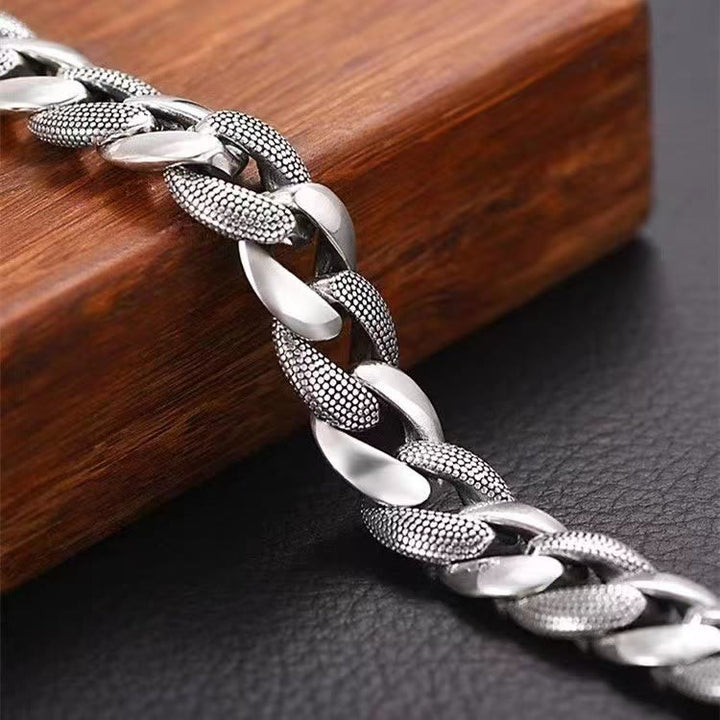 WorldNorse Classic Dominant Cuban Bracelet