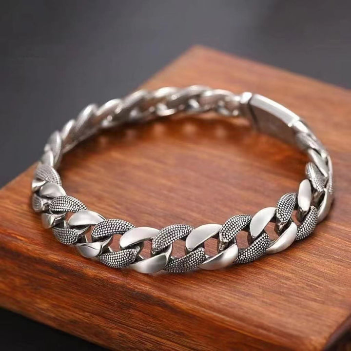 WorldNorse Classic Dominant Cuban Bracelet