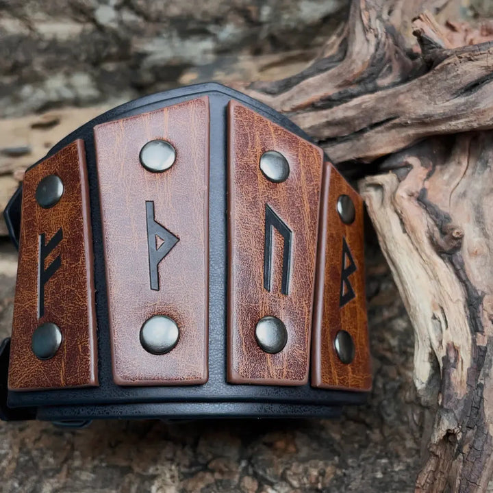 WorldNorse Nordic Runes Wristband Bracelet - image 1