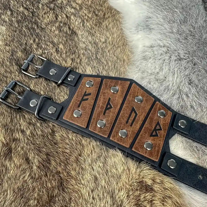 WorldNorse Nordic Runes Wristband Bracelet - image 2