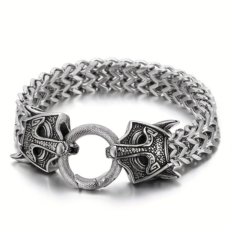 WorldNorse Fox Wolf Head Mask Bracelet - image 3
