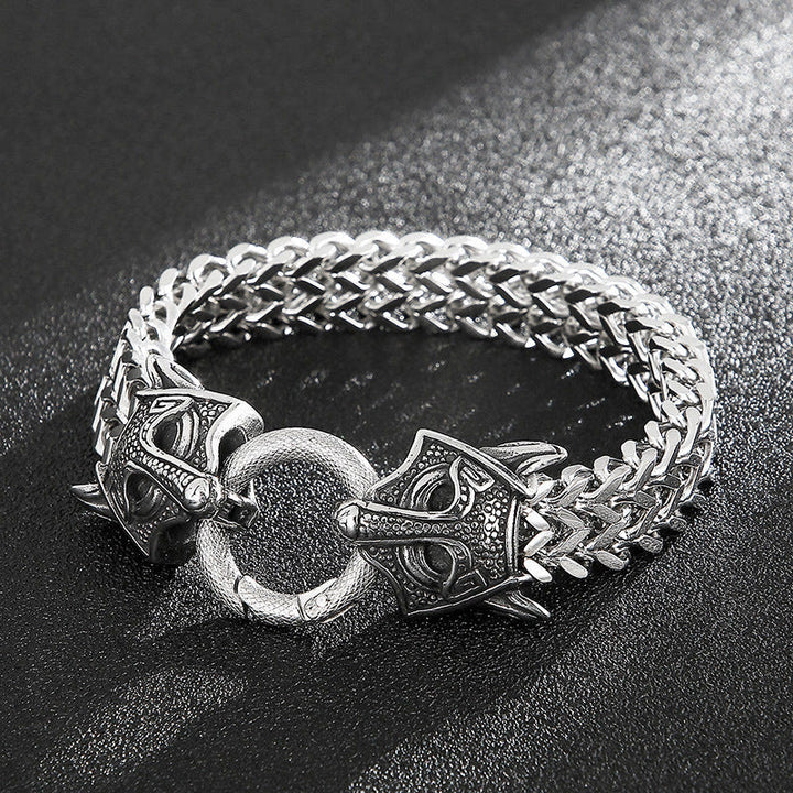 WorldNorse Fox Wolf Head Mask Bracelet - Style#1 - image 0