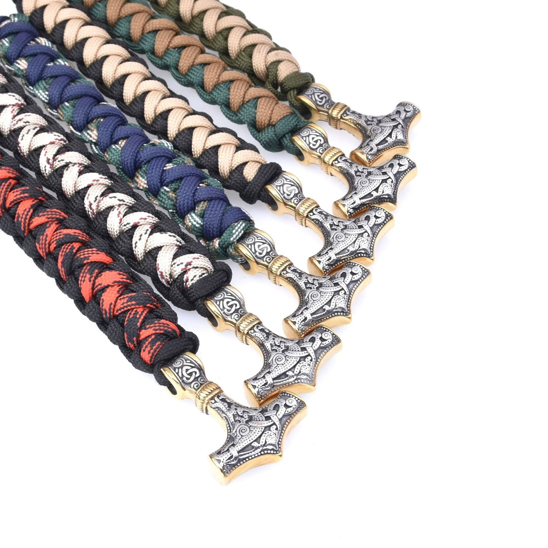 WorldNorse Viking Mjolnir Paracord Braided Bracelet - image 17