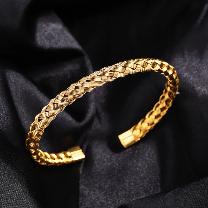 WorldNorse Braided Cable Cuff Bracelet - image 9