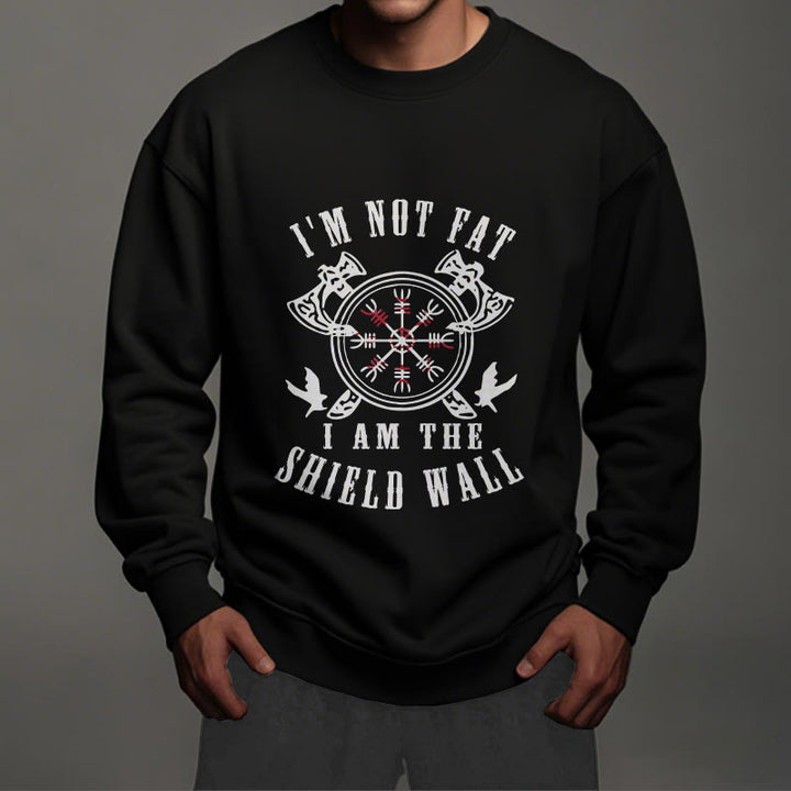 WorldNorse I am the Shield Wall Helm of Awe Sweatshirt - image 4