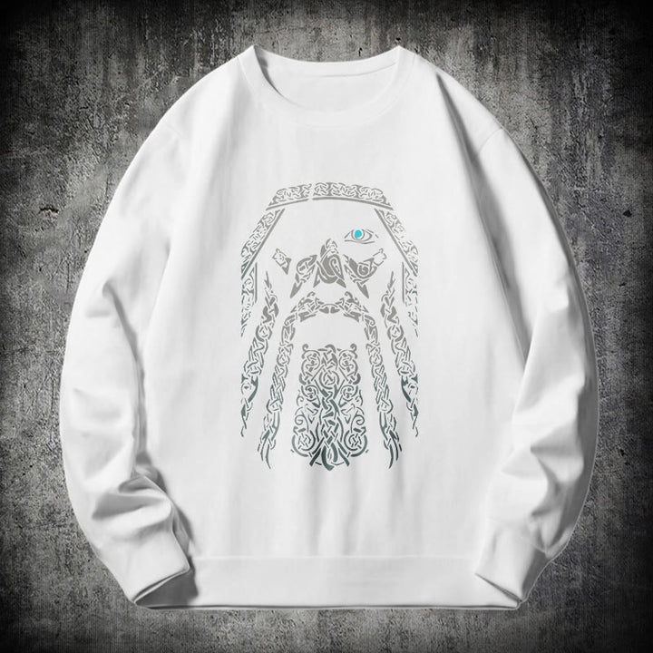 WorldNorse Viking Eye Of Odin Graphic Sweatshirt