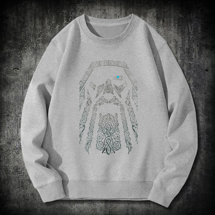 WorldNorse Viking Eye Of Odin Graphic Sweatshirt