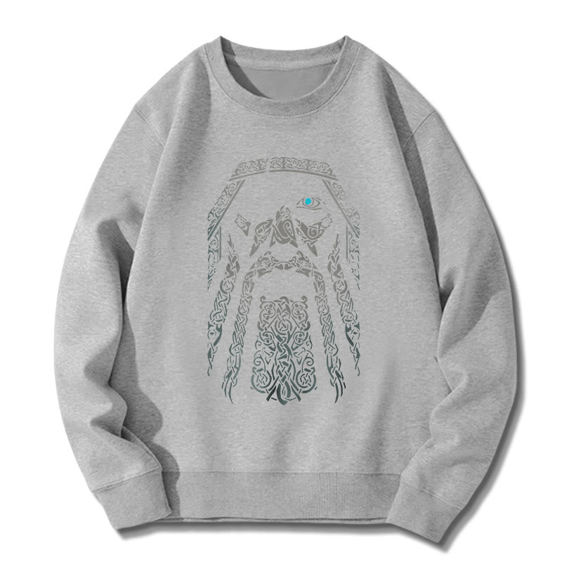 WorldNorse Viking Eye Of Odin Graphic Sweatshirt