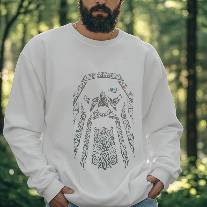 WorldNorse Viking Eye Of Odin Graphic Sweatshirt