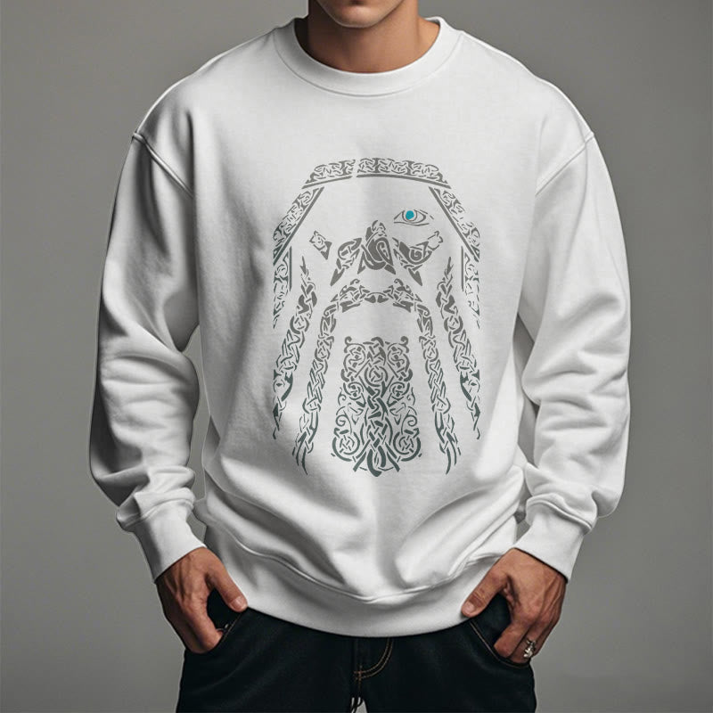 WorldNorse Viking Eye Of Odin Graphic Sweatshirt