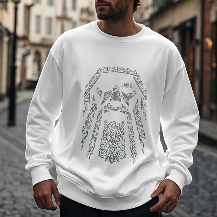 WorldNorse Viking Eye Of Odin Graphic Sweatshirt