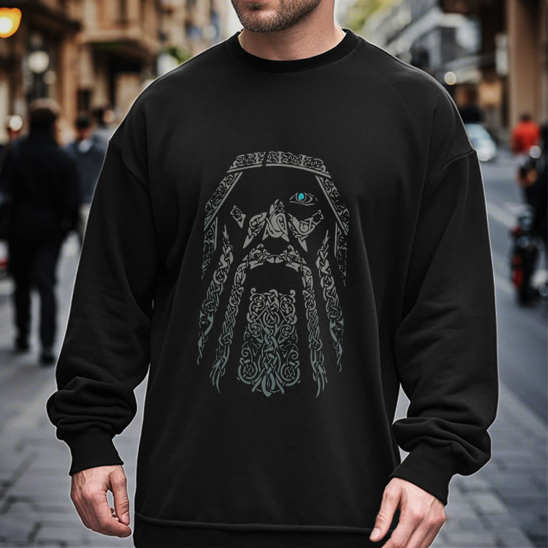 WorldNorse Viking Eye Of Odin Graphic Sweatshirt