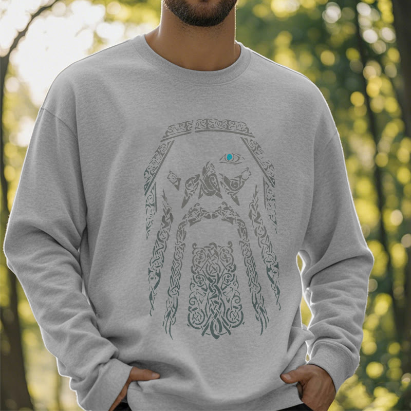 WorldNorse Viking Eye Of Odin Graphic Sweatshirt