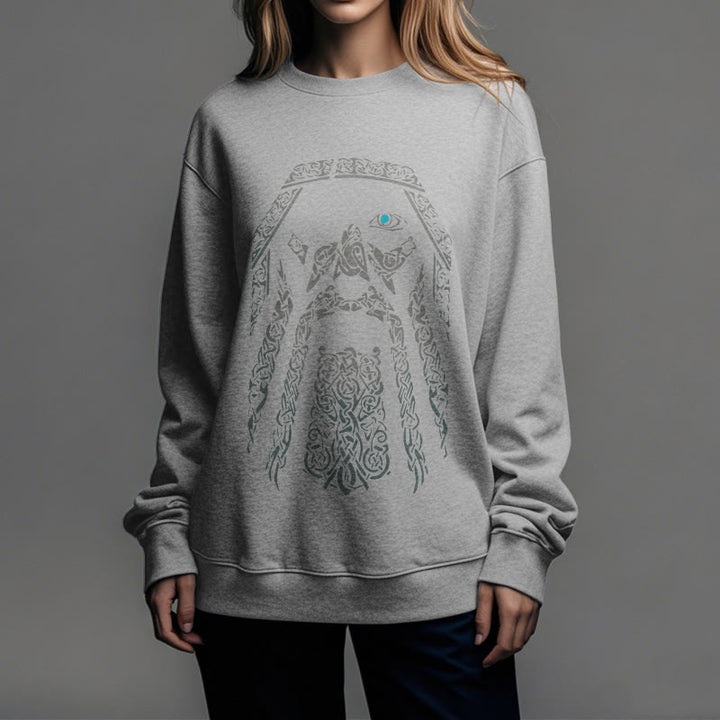 WorldNorse Viking Eye Of Odin Graphic Sweatshirt