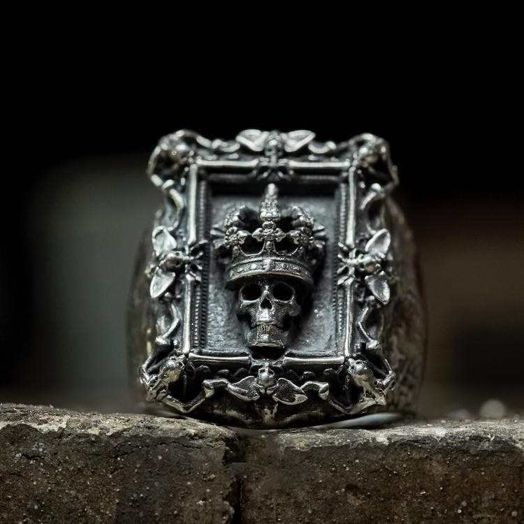 FREE Today: Crown Emperor Skull Ring